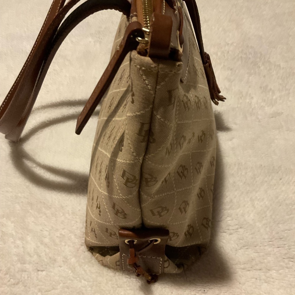 Dooney & Bourke Monogram Satchel Bag - Picture 6 of 12